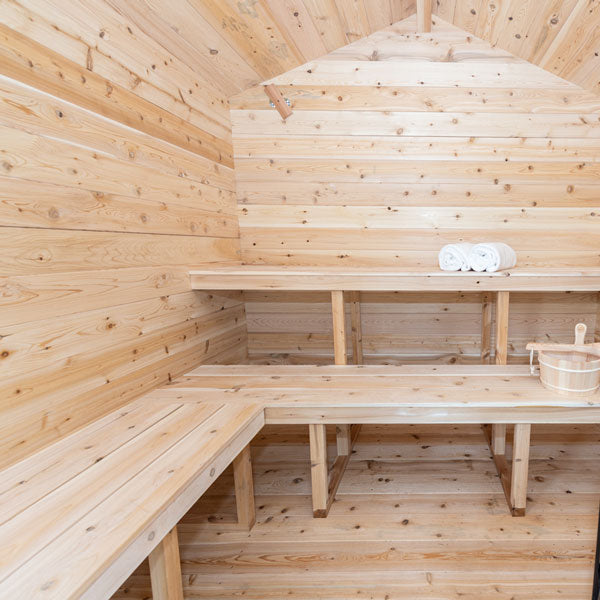 Dundalk LeisureCraft CT Collection Georgian 2-6 Person Cabin Sauna - CTC88E