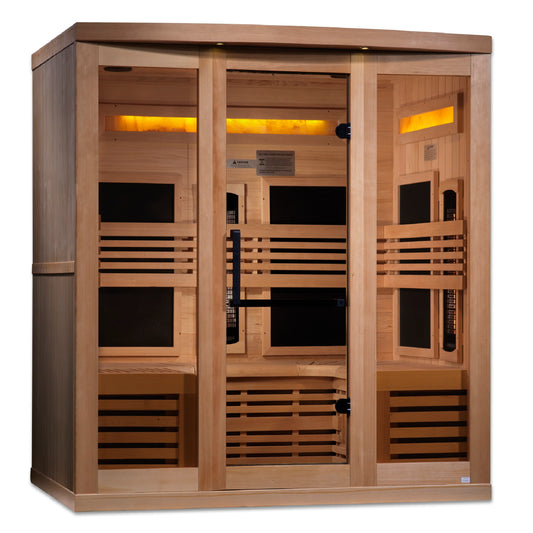 Golden designs Reserve Edition GDI-8260-01,6-Person Full Spectrum with Himalayan Salt Bar