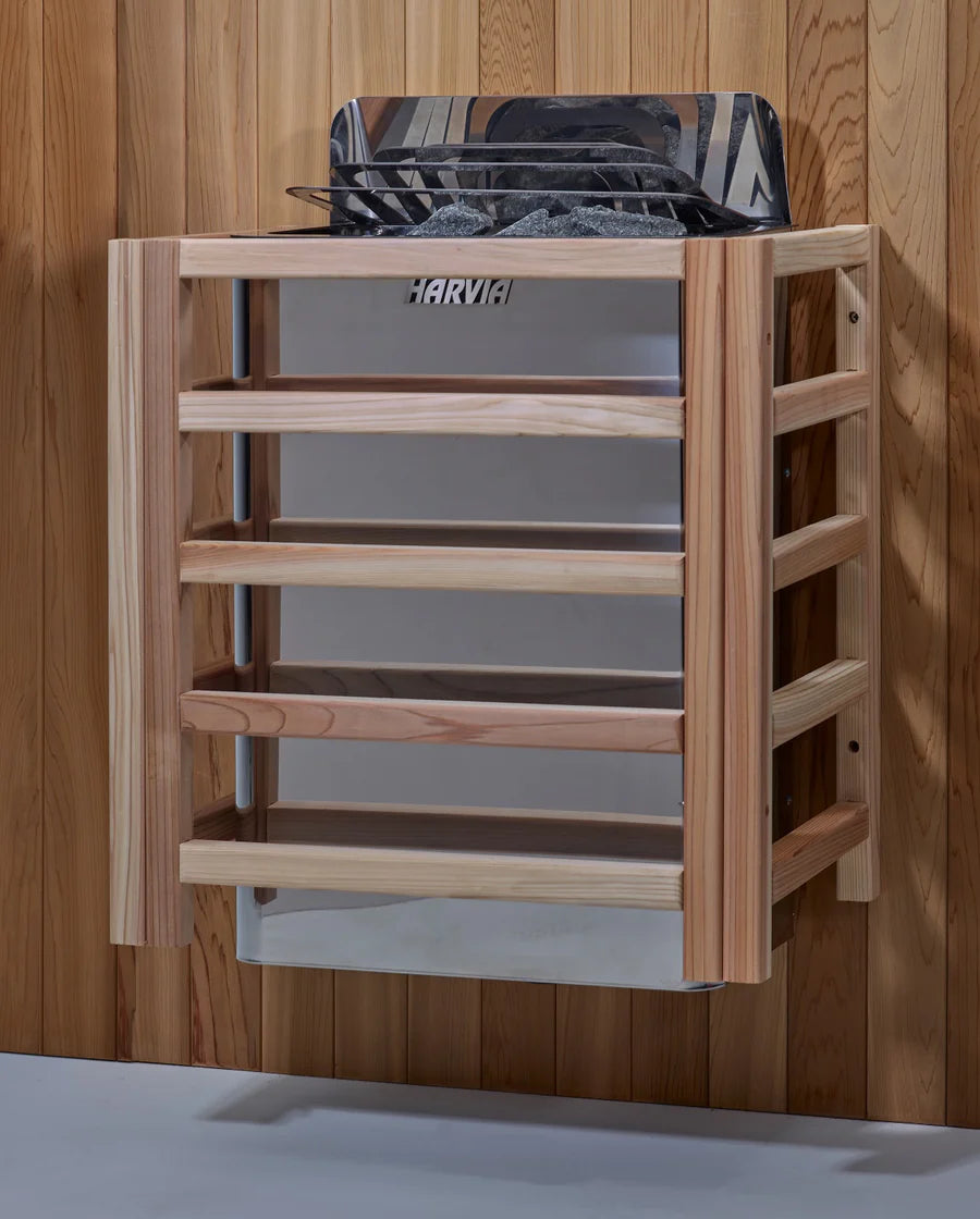 Golden Designs "Klosters" 6 Person Barrel Traditional Sauna - Pacific Cedar