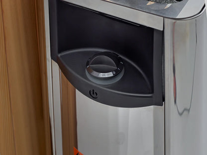 Golden Designs 2025 Soria GDI-8330-01 3 Per Hybrid Sauna (Indoor). Full Spectrum and Harvia Traditional Stove