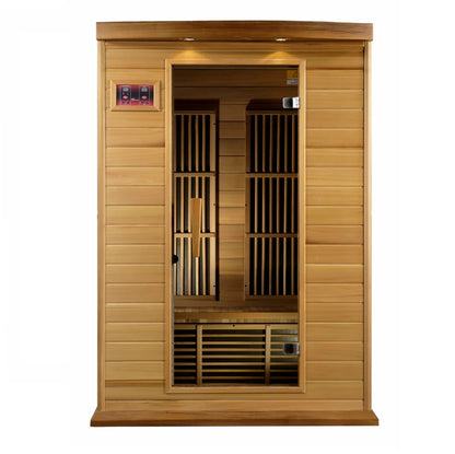 Maxxus "Toulose" 2 Person Low EMF FAR IR Sauna (MX-K206-01)