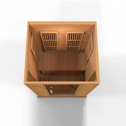 Maxxus "Cholet Edition" 2 Person Near Zero EMF FAR Infrared Sauna - Canadian Red Cedar