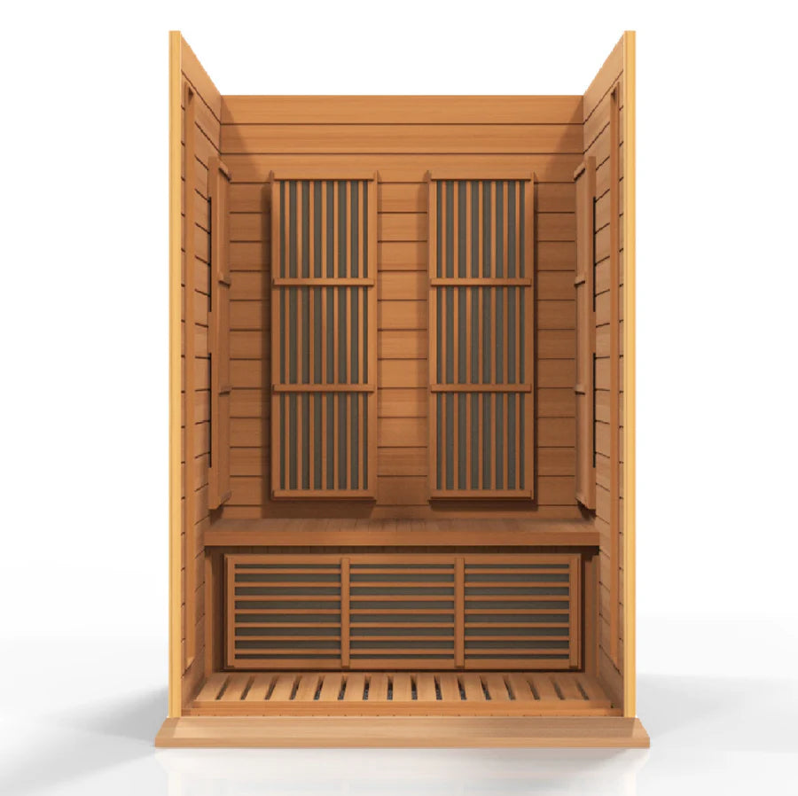 Maxxus "Toulose" 2 Person Low EMF FAR IR Sauna (MX-K206-01)