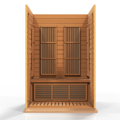 Maxxus "Toulose" 2 Person Low EMF FAR IR Sauna (MX-K206-01)