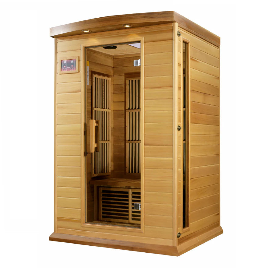 Maxxus "Toulose" 2 Person Low EMF FAR IR Sauna (MX-K206-01)
