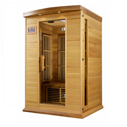 Maxxus "Toulose" 2 Person Low EMF FAR IR Sauna (MX-K206-01)