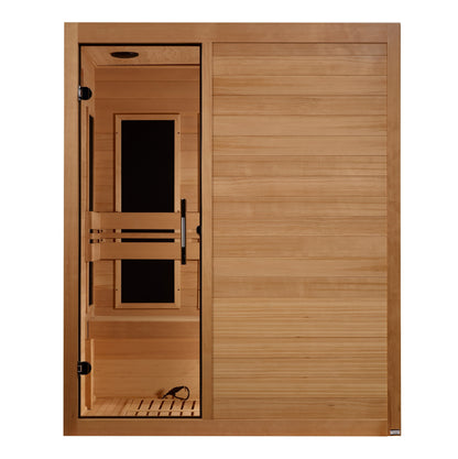 Maxxus "S-Line" 3 Person Ultra Low EMF FAR IR Sauna (MX-S306-01 ELITE)