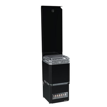 Saunum Air L 10 Air L Series, 9.8kW Sauna Heater w/Climate Equalizer, Black