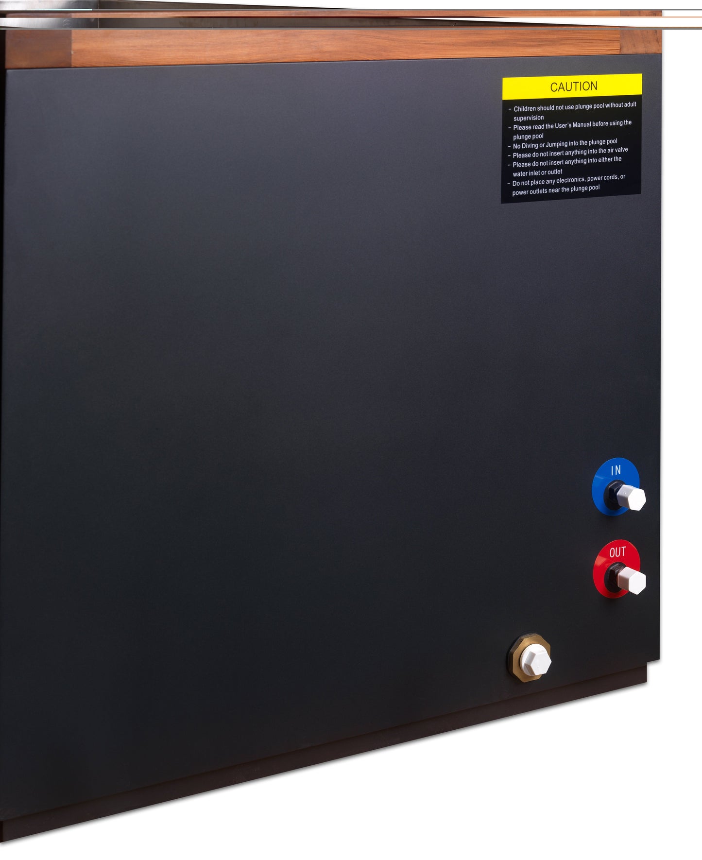 Dynamic Cold Therapy "CUBOID" 304 Nano-Coated Stainless Steel Cold Plunge Tub (XL)