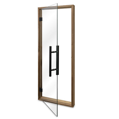 PROSAUNAS Clear Glass Sauna Door 24x73