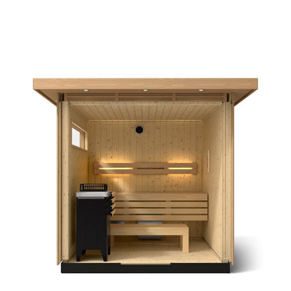 Kohler C2 - Outdoor Sauna Kit, Douglas Fir, Up to 6 Persons