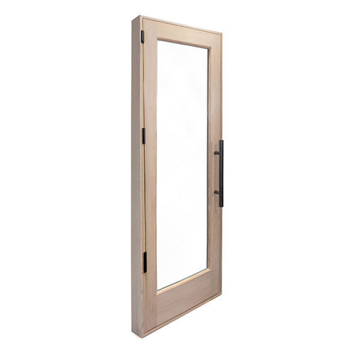 PROSAUNAS Prehung Solid Wood Sauna Door with Insulated Glass