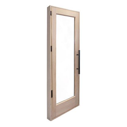 PROSAUNAS Prehung Solid Wood Sauna Door with Insulated Glass