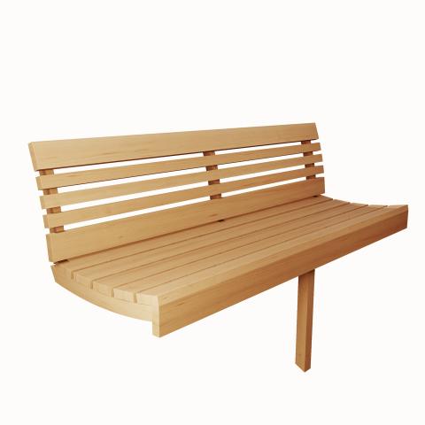 SaunaLife Model E8 Sauna Barrel ERGO Series 6-Person Sauna Barrel 87"L x 81"D