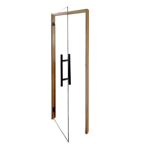 PROSAUNAS Clear Glass Sauna Door 24x81