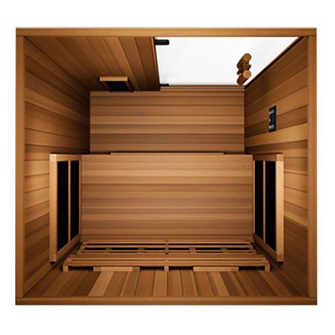 Finnmark FD-2 Full-Spectrum Infrared Sauna 2-Person Home Infrared Sauna