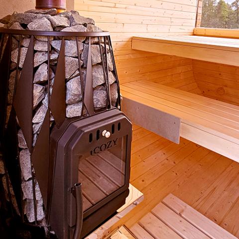 Cozy Heat OG Sauna Stove Wood Burning Sauna Stove, 12kW
