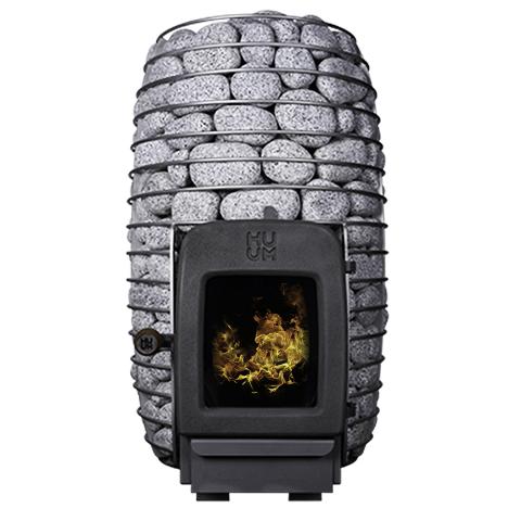 HUUM HIVE Heat LS 12 HIVE Heat Series Sauna Stove w/ Firebox Extension