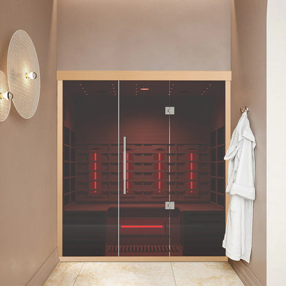 Smartmak® 4 People Indoor Infrared Sauna - Refresh 4 (Delivery in 4-5 Weeks)
