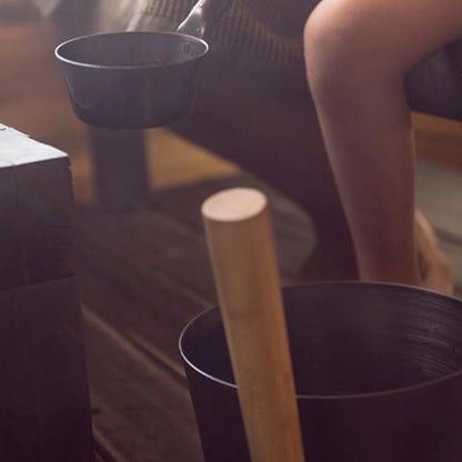 Rento Straight Handle Sauna Bucket