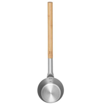 Rento Sauna Ladle, Aluminum w/ Thermo-Bamboo
