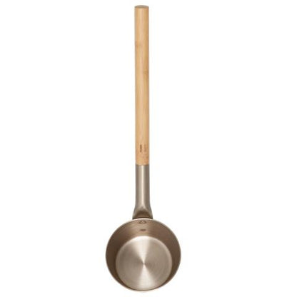 Rento Sauna Ladle, Aluminum w/ Thermo-Bamboo