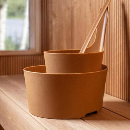 Rento Pisara Sauna Basin, biocomposite, Recyclable, 8.5L