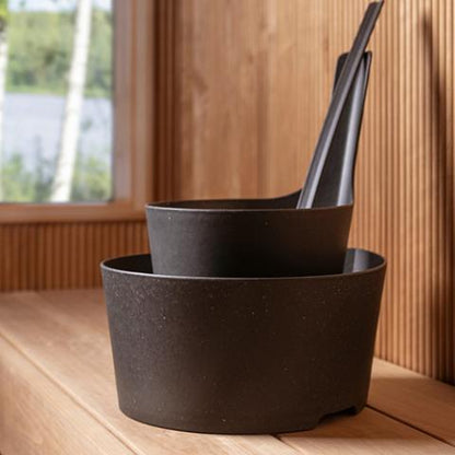 Rento Pisara Sauna Basin, biocomposite, Recyclable, 8.5L