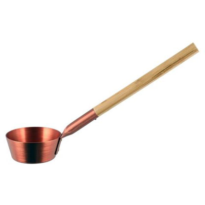 Rento Sauna Ladle, Aluminum w/ Thermo-Bamboo