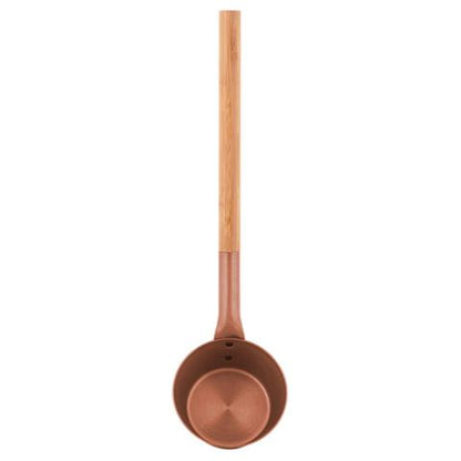 Rento Sauna Ladle, Aluminum w/ Thermo-Bamboo