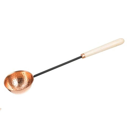Rento Sauna Ladle Sauna Ladle, Copper, Wooden Handle, 19 inches