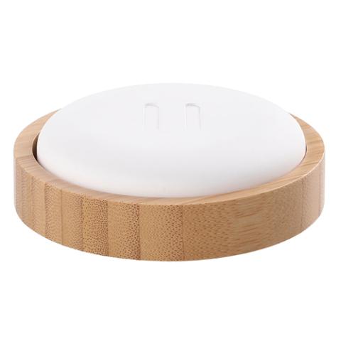 Rento Stone Diffuser – Ceramic Aroma Diffuser with Bamboo Tray | Scandinavian Design