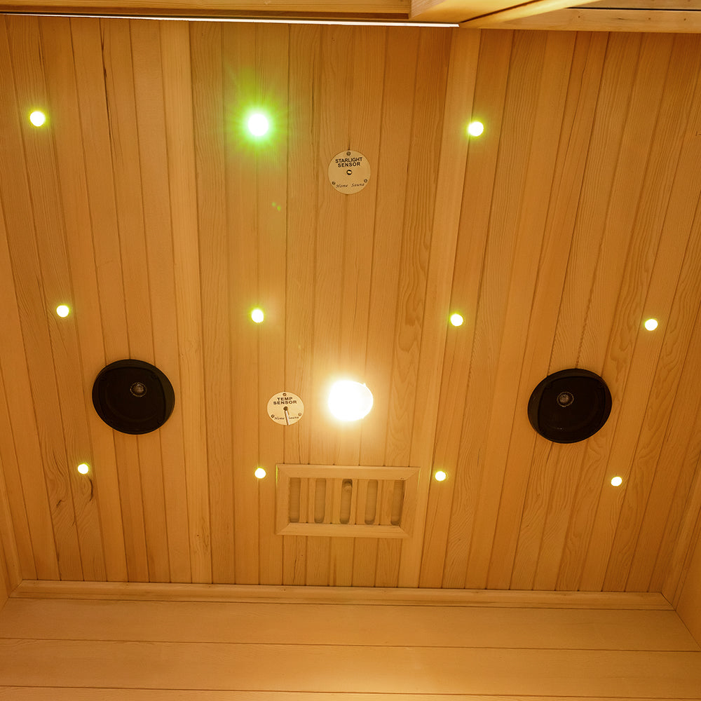 Smartmak® 2 People Indoor Traditional Steam Sauna - Steam 2