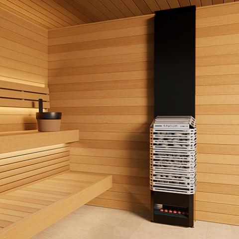 Saunum Air 10 Sauna Heater Package Air Series, 9.6kW Sauna Heater Package