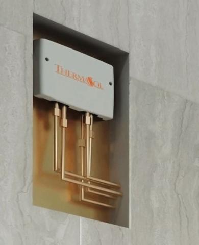 ThermaSol TWPHSR SignaTouch 5" Flushmount Steam Shower Pkg