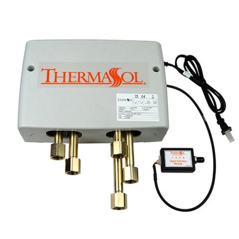 ThermaSol TWPHSR SignaTouch 5" Flushmount Steam Shower Pkg