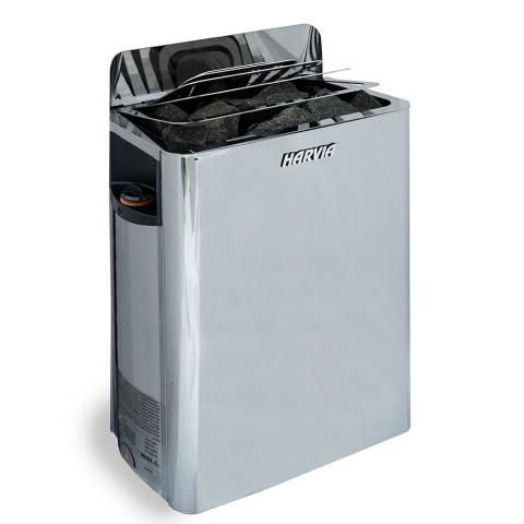 Harvia The Wall SWS60 The Wall Series, 6kW, Sauna Heater, Stainless Steel