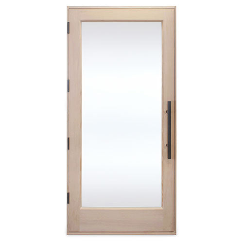 PROSAUNAS Prehung Solid Wood Sauna Door with Insulated Glass